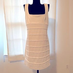 Hugo Buscati collection white cocktail dress- size large